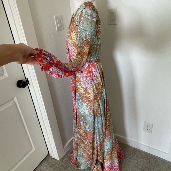 EUC Gianni Bini size M 4-8 boho dress - Picture 3 of 6